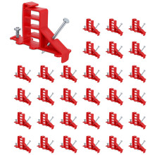 100 Pack Multi-Cable Staples with Nails, Cable Stackers Electrical Wire Stacker Clips for Organizing Multiple Cables