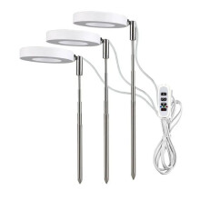 LED Grow Light Full Spectrum Plant Lamp, Adjustable Dimmable Hydroponics Lamp with Timer for Indoor Plants B
