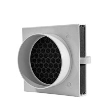 Air System Duct Air Filter 160mm Ducts for Pipe Air HEPA and Activated Carbon Filter Smog and Odors