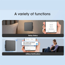 Tuya WIFI för Väggströmbrytare, för Assistant APP Schemaläggning Röststyrning Neutralkabel Krävs