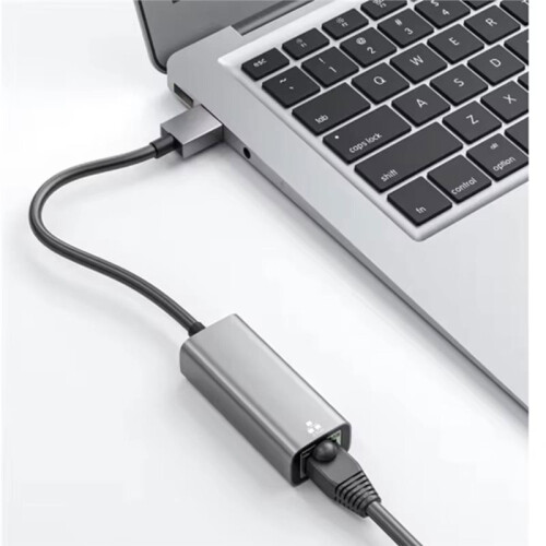 2500Mbps Ethernet Adapter USB 3.0 Type C to RJ45 Network Card USB Cable for Laptop A 1