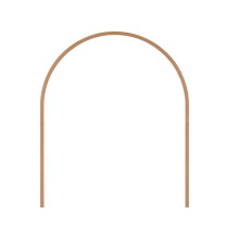 Unfinished Wood Arch Trim 80 X 70 Inch, Pre-Cut Decorative Wainscoting Molding for Wall Paneling, Doors