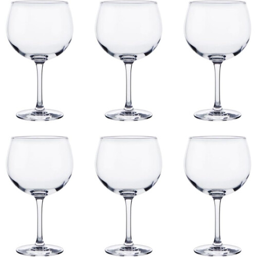 Luminarc conjunto de 6 copos de combinado em vidro, 71,5 cl