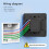 Tuya WIFI   Wall  with A Type-C Port, for  Assistant APP Scheduling  Voice Control B 3