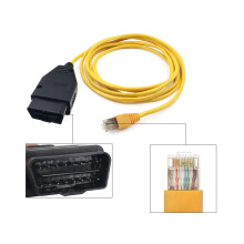 ESYS ENET-Kabel, Kristallkopf-Schnittstellenkabel für BMW F-Serie, Netzwerkverlängerungsadapter für OBD-Diagnose