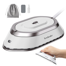 Newbealer Mini Travel Iron, Silver