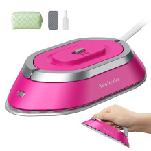 Newbealer Mini Travel Iron, Hot Pink