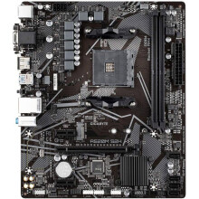 Scheda madre mATX AM4 - Gigabyte - Chipset AMD A520 - Memoria DDR4 - Formato DIMM - USB 3.2 Gen 1 x6 - RAID 0 1 10