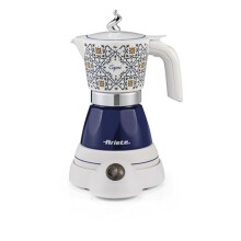 Elektrische Moka-Kaffeekanne - ARIETE - 1358/1C Moka Aroma Capri - 400W - 2/4 Tassen - Kabellos 360