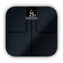 Verbundene Personenwaage - Garmin - Index S2 Smart Scale - Schwarz - Wi‑Fi - Körperanalyse