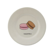 Petit Jour - Assiette enfant avec macarons 20 cm