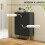 Elegant Two-Drawer Shoe Cabinet - Black 6