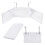 Living And Home 3-way foldable Makeup Mirror with Telescoping Hooks 4
