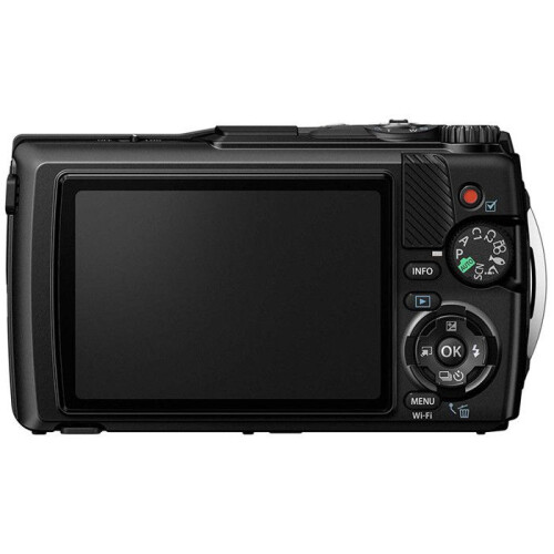 Câmera compacta à prova d'água OLYMPUS TG7 Preta + Caixa à prova d'água PT059 1