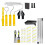 Professional Paint Roller Set with Extension Pole - Ideal for Interior Walls, Ceilings, Trim & DIY Projects 1