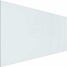 vidaXL placa de vidro para estufa, transparente, 100 x 50 cm, vidro temperado, proteção de chão