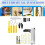 Professional Paint Roller Set with Extension Pole - Ideal for Interior Walls, Ceilings, Trim & DIY Projects 3