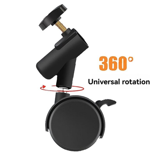3PCS General Tripod Casters 16mm 360 Brake Locking, Quiet Light Stand Rolling Wheels for Photography Studio 1