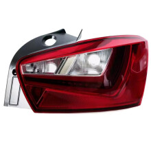6J4945096L for Ibiza 2013-2017 Auto Parts Rear Bumper Tail Light Driving Light Signal Light Right