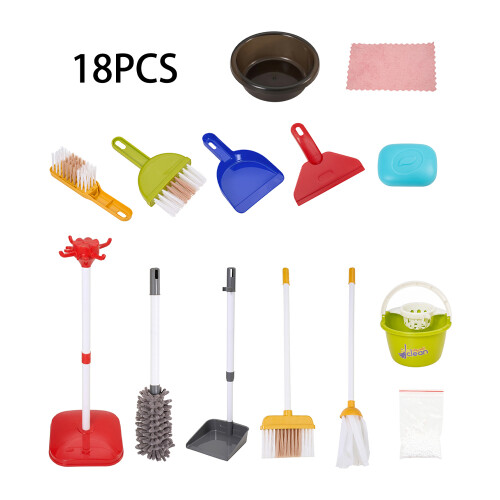 Living And Home Pretend Play Cleaning Toy Set for Kids