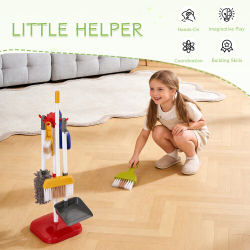 Living And Home Pretend Play Cleaning Toy Set for Kids 2