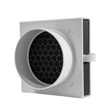 Air System Duct Air Filter 110mm Ducts for Pipe Air HEPA and Activated Carbon Filter Smog and Odors