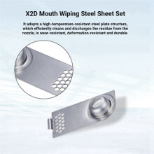 Build Plate Scraper for X2D Stainless Steel Nozzle Cleaning Tool for 3D Printer Accessories