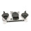 55111874AC HVAC Temperature Control Panel for  Caliber  Compass  2007-2009 55111874AE 5058307AE 5