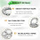 550Pcs M2.5-M12 External Tooth Lock Washers Assortment Kit - Stainless Steel Split  Washers for Secure Fastening 3