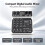 4 Channel Audio Mixer with  48V Phantom Power USB Audio Interface Recording for Karaoke DJ Studio Console 9