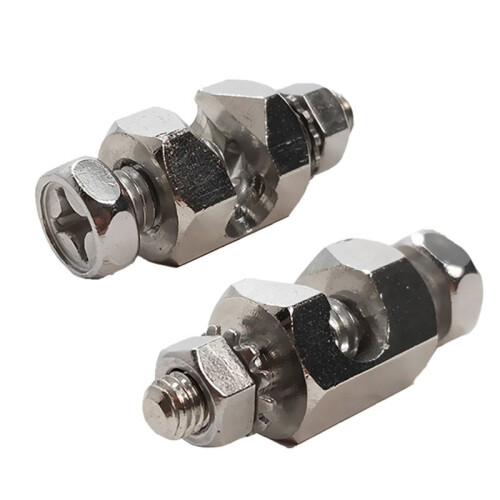 5Pcs Solar PV Grounding Clamp  Protection Earth Clip Bracket Ground Terminal for Solar Panel Wire Connection 2