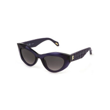 Óculos de Sol Just Cavalli SJC204 52/20/140 Violeta transparente brilhante Acetato MULHER SJC204