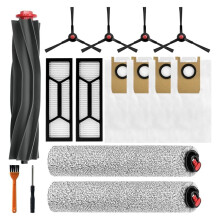 Accessories Replacement Parts for S1 Pro Omni Robot Vacuum, Main Brush, Rollers, Filters, Side Brushes, Dust Bags