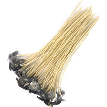 100Pcs 8 Inch 51-32-18 Zinc Core Pre-Waxed & Pre-Tabbed Wicks