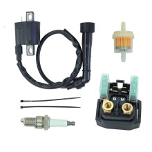 Bobina di Accensione per YXR660 660R Bear 400, per KFX 400, per DRZ400S con Relè Solenoide di Avviamento.