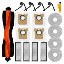 18 Pack Replacement Accessories Kit Compatible with  Robot Vacuum 5/5 Pro, Main Brush, Dust Bags, Mop Pads