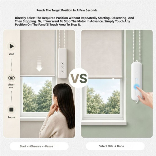 Tuya ZIGBEE Roller Blind Robot Automatic Curtain Bot Motorised Shutter Opener Support Voice Control Rechargable 1