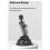 Suction Cup Mount for   Osmo Action SJCAM 360 Cameras 4