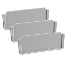 3 Stuks Herbruikbare Tussenschotten/Inzetstukken voor Bentoboxen, Geschikt voor Bentgo Modern, Lekvrij en Gemakkelijk Schoon Te Maken, Perfect voor