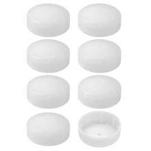 8pcs Anti-Slip & Wear-Resistant Rubber Cane Tips - Enhance Stability for 1 1/8" Elderly Walkers & Crutches