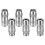 6pcs Grease Applicator Tip for 1/8" NPT- High-Pressure Flat Nozzle 10000 PSI for Efficient Greasing 1