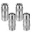 6pcs Grease Applicator Tip for 1/8" NPT- High-Pressure Flat Nozzle 10000 PSI for Efficient Greasing 6
