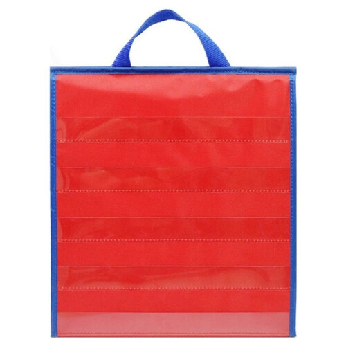 Support de Bureau Double Face pour Affiches, Support de Poche Pliable pour Affichage en Classe