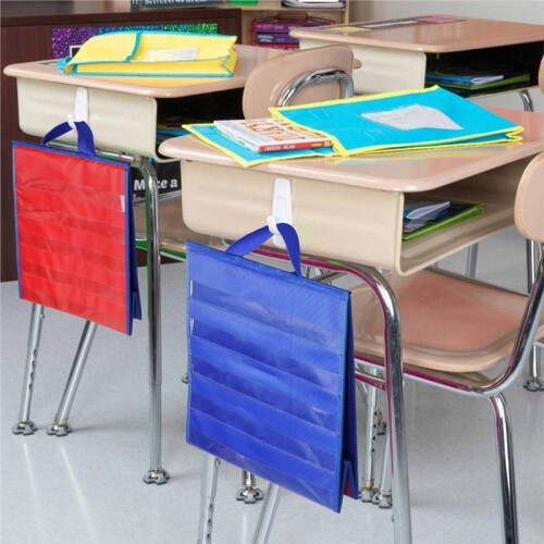 Double Sided Desktop Chart Stand Tabletop Pocket Chart Stand for Classroom Teaching Display Foldable Desk Chart Holder 1