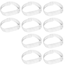 10pcs Comfortable Cotton Nasal Splint - Breathable Post-Op Nose Support Bandage for Swelling Reduction & Healing