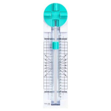 4-in-1 Portable Rotary Paper Cutter for Crafting, Paper Cutter with Sliding Blade,for Cards & DIY Projects Green