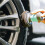2pcs Tire Applicator Sponge and Pumps NonMess Application Foam Pad Tire Gloss Applicator Tool,Tire Shine Applicator 1