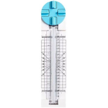 4-in-1 Portable Rotary Paper Cutter for Crafting, Paper Cutter with Sliding Blade,for Cards & DIY Projects