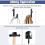 6PCS Storage Shed Hooks for Suncast  Sheds Garage Organizer Hooks for Tools, Bikes, Ladders 1