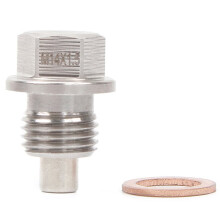 Magnetic Oil Drain Plug, Magnetic Screw for Engine Oil Pan and Transmission Replacement M12x1.25